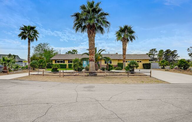 Stunning Vintage Vegas Pool Home on almost half acre! Available May 10th