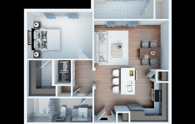1 bed, 1 bath, 685 sqft, $1,193