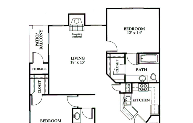 2 beds, 2 baths, 1,139 sqft, $1,575, Unit 0135