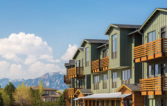 Gunbarrel Center Mountain Views and building exterior