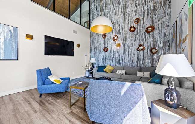 Sitting Area in the Clubhouse at Veranda La Mesa in La Mesa, CA 91942