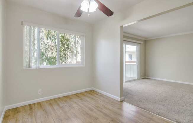 Wood Floor Living Room at Magnolia Place, Sunnyvale, 94087