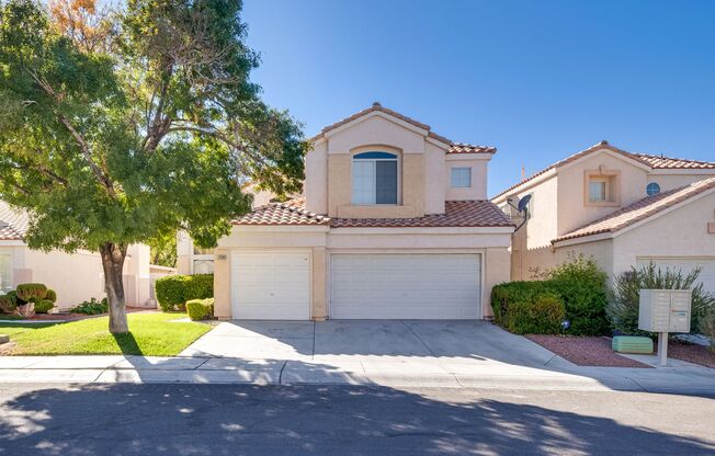 Recently updated 2 story home with 4 beds, 2.5 baths, and 3 car garage in ideal Summerlin neighborhood.