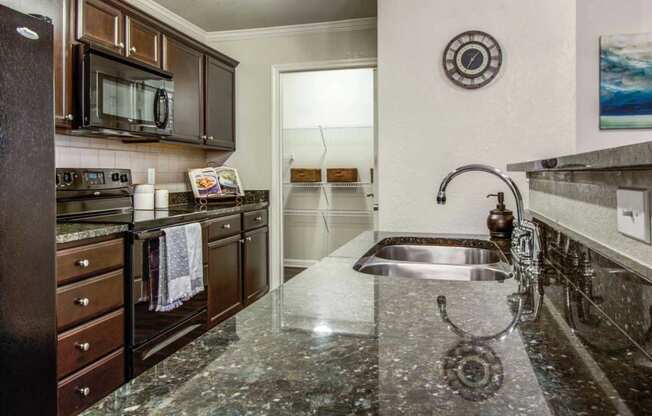 Modern Kitchen at Carolina Point Apartments, Greenville, SC, 29607