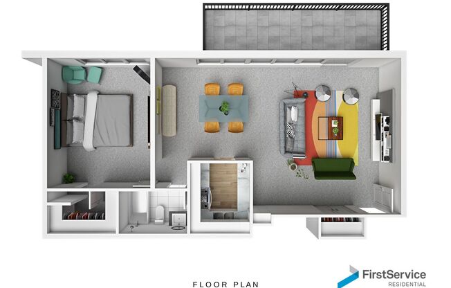 1 bed, 1 bath, 650 sqft, $2,050, Unit 23-719