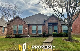 Beautiful one-story 3B2B home in Allen!!!