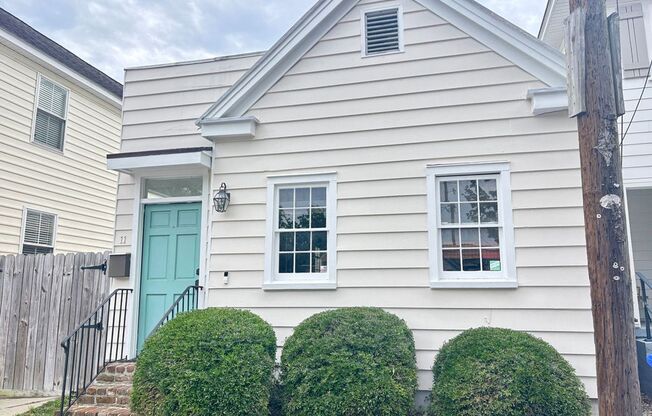 Available July 9th. FULLY FURNISHED 3 BR in the Heart of Downtown Charleston!
