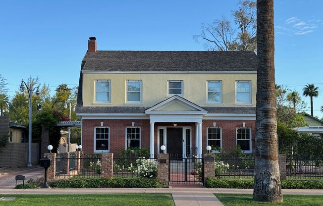 Fully furnished Dutch colonial revival available for rent in historic Roosevelt neighborhood