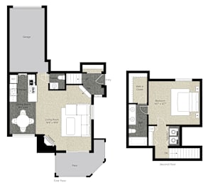 1 bed, 1.5 baths, 957 sqft, $3,075