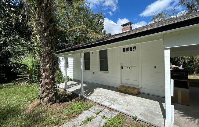 Freshly Painted 2x1 with Brand-New Plank Floors