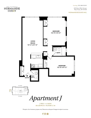 Studio, 1 bath, $5,715, Unit B10J