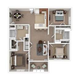 3 beds, 2 baths, 1,249 sqft, $1,510