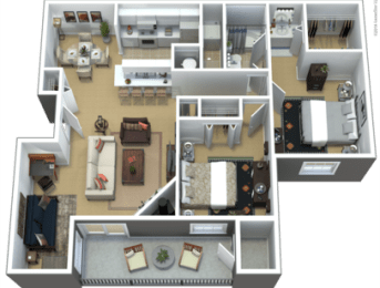 2 beds, 1 bath, 1,015 sqft, $1,655