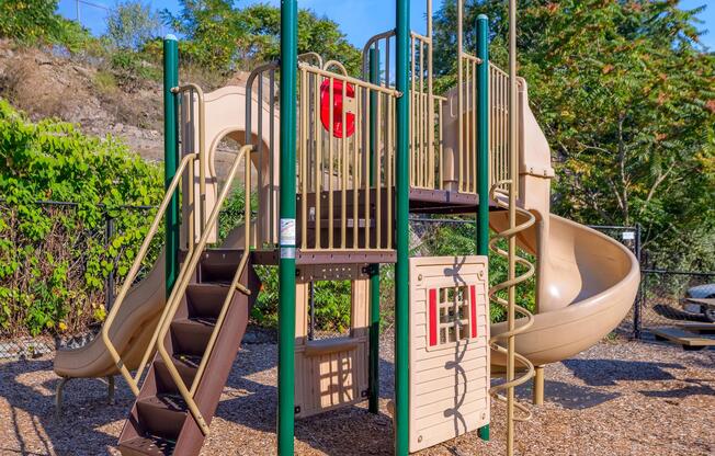 Our family-friendly playground at Alister Quincy, offers outdoor recreation and community living in Quincy, MA.