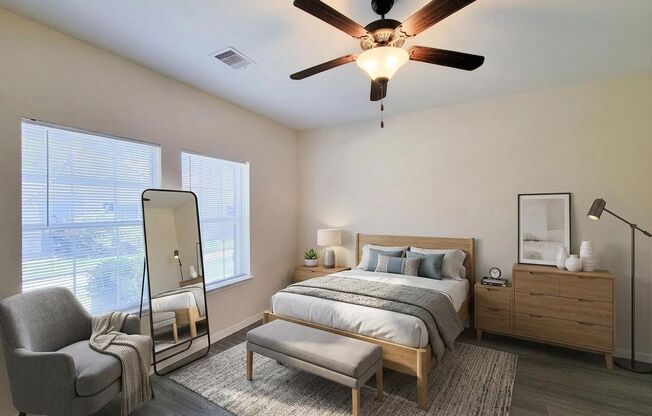 A spacious 4-bedroom, 2.5-bath home in Spring, offering a comfortable layout with plenty of room for family and entertaining. The home features generous living areas, well-sized bedrooms, and a functional kitchen. Enjoy the convenience of a desirable Spri