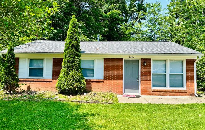 Updated three bedroom ranch in Okolona now available!