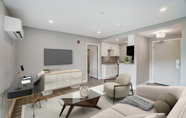 Living Area/Kitchen