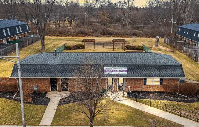 leasing office at Bayberry Townhomes