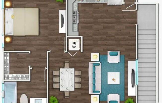 1 bed, 1 bath, 700 sqft, $2,495, Unit 142-201