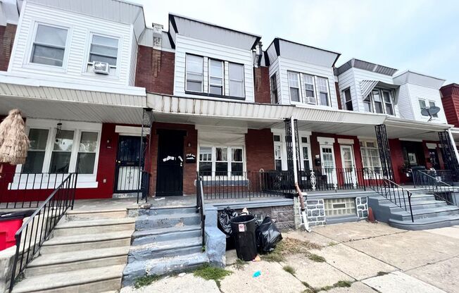 3 Bedroom Row Home with Classic West Philly Charm