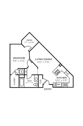 1 bed, 1 bath, 650 sqft, $3,080
