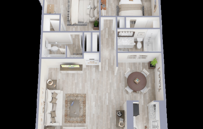 2 beds, 2 baths, 1,059 sqft, $1,890