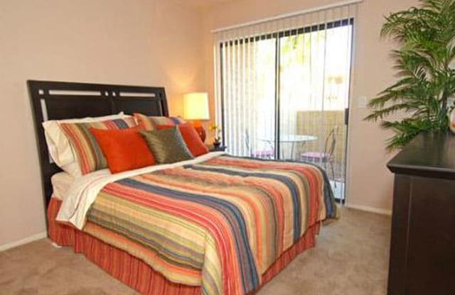 bedroom at Acacia pointe apartments in glendale az