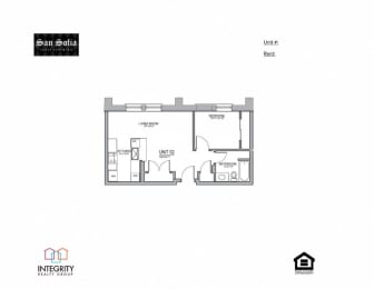 1 bed, 1 bath, 546 sqft, $1,035