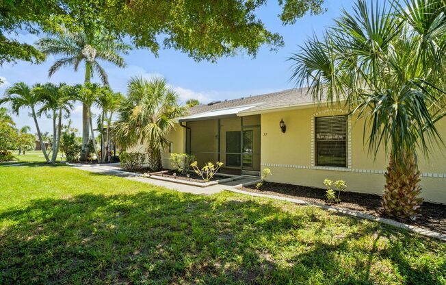 Stunning renovated 2-bedroom, 2-bathroom home in Cape Coral