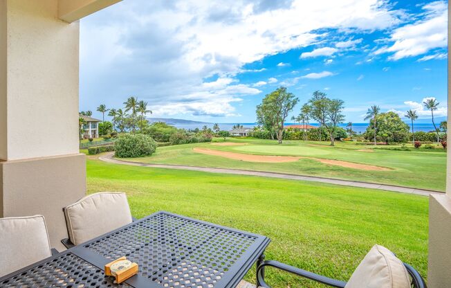 Beautifully Fully Furnished 2 Bed, 2 Bath at Wailea Fairway Villas with Stunning Ocean Views