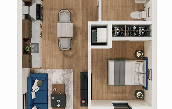 1 bed, 1 bath, $2,820, Unit 508