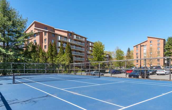Tennis Court at Kimball Court Apartments in Woburn