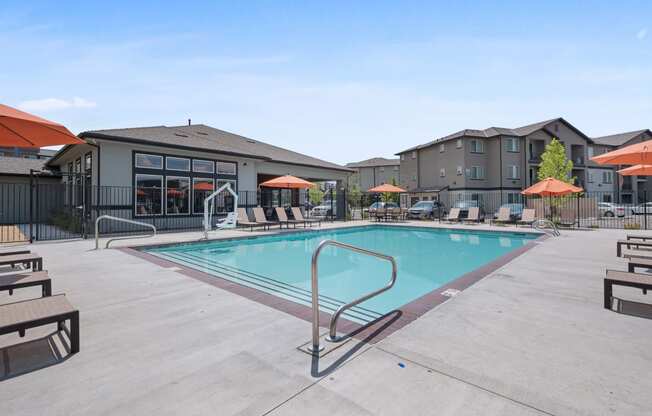 Swimming at SKY MOUNTAIN BY VINTAGE, Nevada