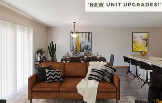NEWLY UPDATED EXTERIOR SIDING & ROOFS FREE GARAGE, PRIVATE ENTRY, PETS, FULL SIZE WASH/DRY, PATIO/DECK, LAWN, MOVE IN SPECIAL