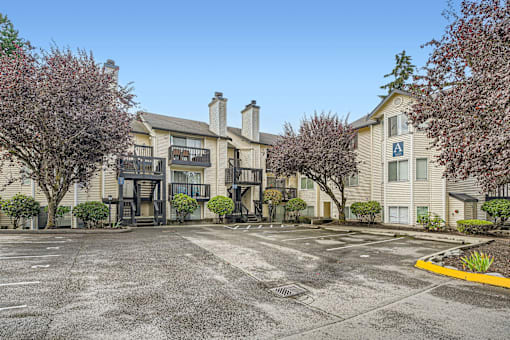Exterior Buildings at Brookhaven Apartments in Federal Way, Washington