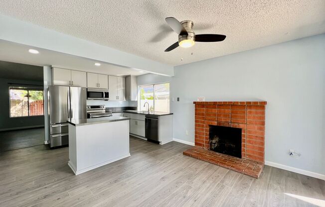 Newly remodeled 4B/2BA house w/ large backyard in San Carlos!