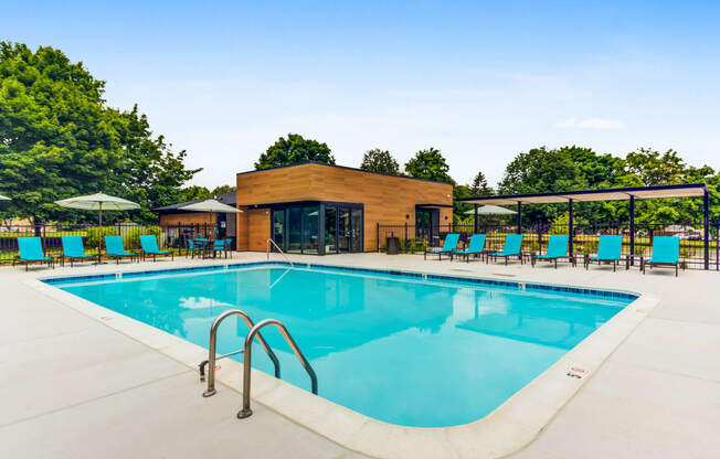 Sparkling Outdoor Pool