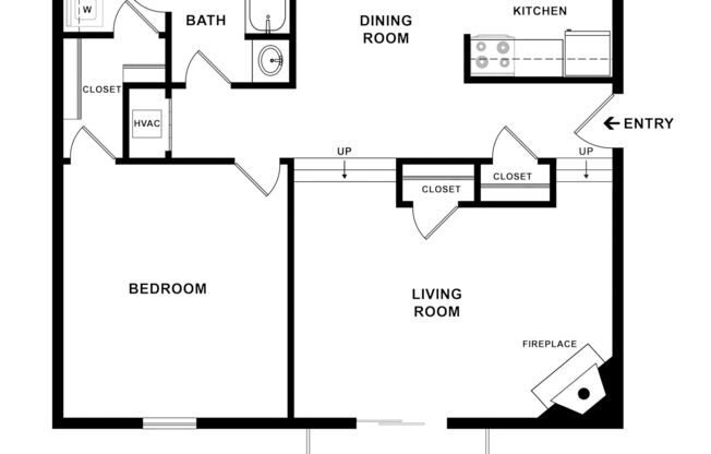1 bed, 1 bath, 900 sqft, $1,075
