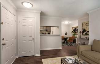 Living Room and Dining Area at The Annaline, Tennessee, 37217