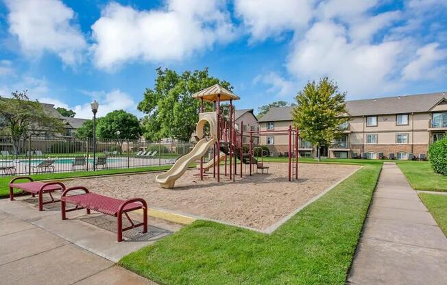 playground at Morgan's Landing Apartments