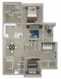 3 beds, 2 baths, 1,373 sqft, $1,894