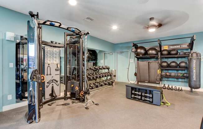 Fitness Center Equipment at Villa Serena, Nevada