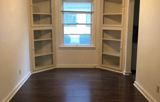 Two bedroom, one bathroom with bonus attic space!