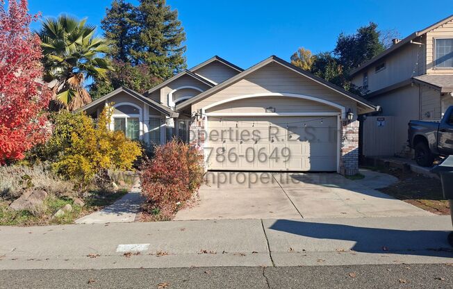 Updated 3 Bed, 2 Bath Home - Solar - Great Room with fireplace, Vaulted Ceilings Close to Shopping, Schools, & Parks!