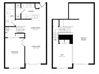 1 bed, 1 bath, 907 sqft, $1,280