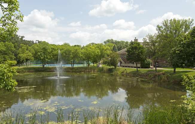 Regency Woods Apartments in Minnetonka, MN 30 Acres of Nature and Fountains