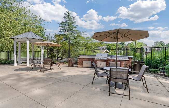 Spotswood Commons Grill Area