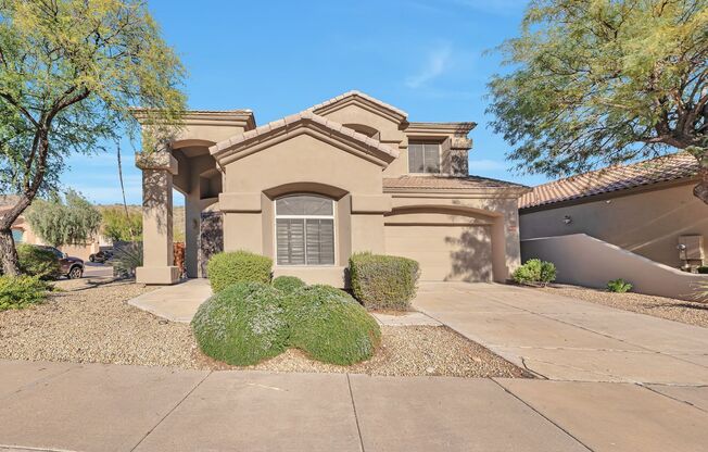 Stunning Mountain Views! Four Bed Home In East Scottsdale