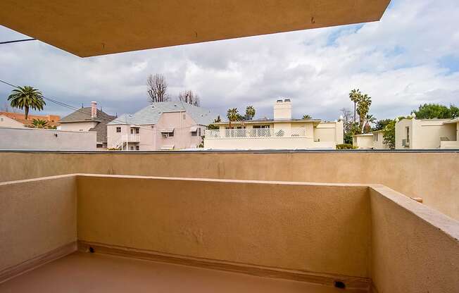 Balcony View at Los Robles Apartments, Pasadena