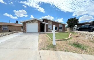 East El Paso 3 bed Refrig A/C